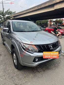 Bán ô tô Mitsubishi Triton 4x2 AT - 2018 - xe cũ