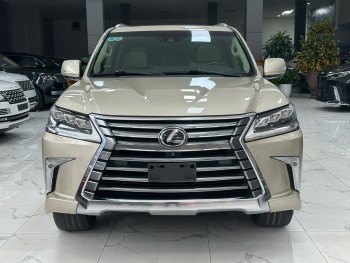 Bán Lexus LX 570 năm 2019, màu vàng, bản nhập Mỹ