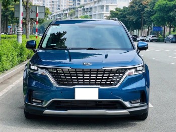 Cần bán xe Kia Carnival Premium 2.2D 8S sản xuất 2022, màu xanh lam