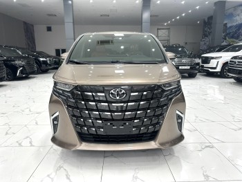 Toyota Alphard HEV Màu Đồng Xe Năm 2026 Mới 100%