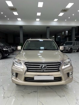 Bán xe Lexus LX 570  sản xuất năm 2014, màu vàng, nhập khẩu USA