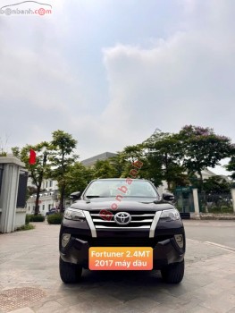 Bán ô tô Toyota Fortuner 2.4G 4x2 MT - 2017 - xe cũ