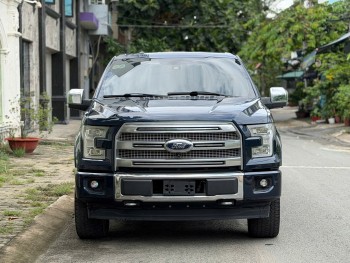 Bán Ford F 150 Platinum 3.5 V6 SuperCrew sản xuất năm 2016, màu xanh lục, xe nhập, 1.999 tỉ