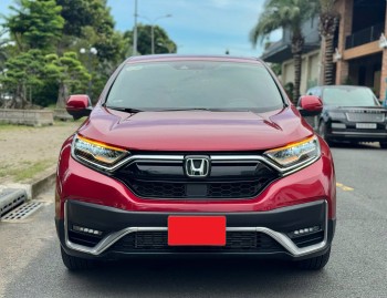 Bán ô tô Honda CR V L sản xuất 2021, màu đỏ, xe nhập
