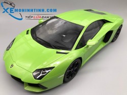 Xe Mô Hình Lamborghini Aventador 1:12 Kyosho (Xanh)