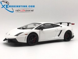 Xe Mô Hình Lamborghini Gallardo Lp570 Supertrofeo Stradale 1:18 Autoart (Trắng)