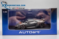 Xe Mô Hình Lamborghini Sesto Elemento 1:43 Autoart (Carbon)