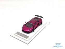 Xe Mô Hình LB-Performance Lamborghini Aventador Limited 999pcs 1:64 Liberty Walks ( Hồng Tím )