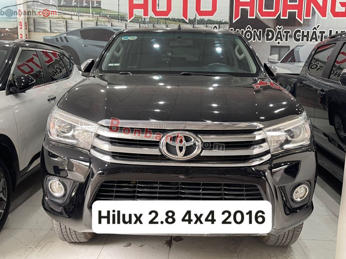 Bán ô tô Toyota Hilux 2.8G 4x4 AT - 2016 - xe cũ
