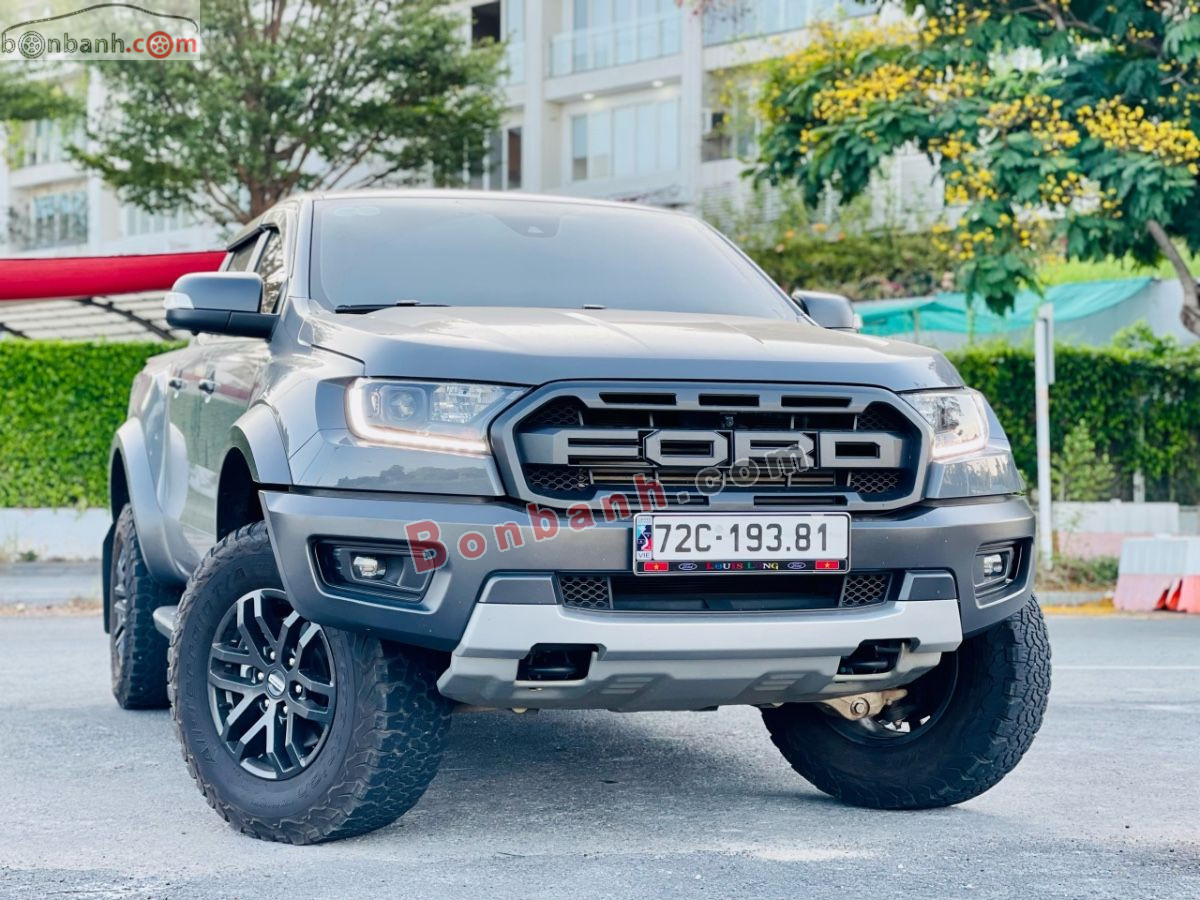 Bán ô tô Ford Ranger Raptor 2.0L 4x4 AT - 2022 - xe cũ