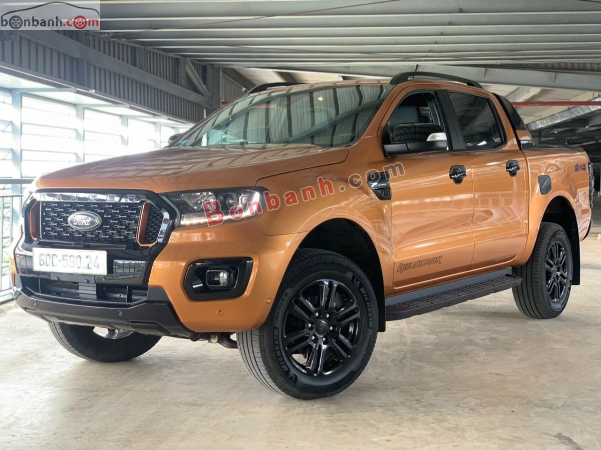 Bán ô tô Ford Ranger Wildtrak 2.0L 4x4 AT - 2021 - xe cũ