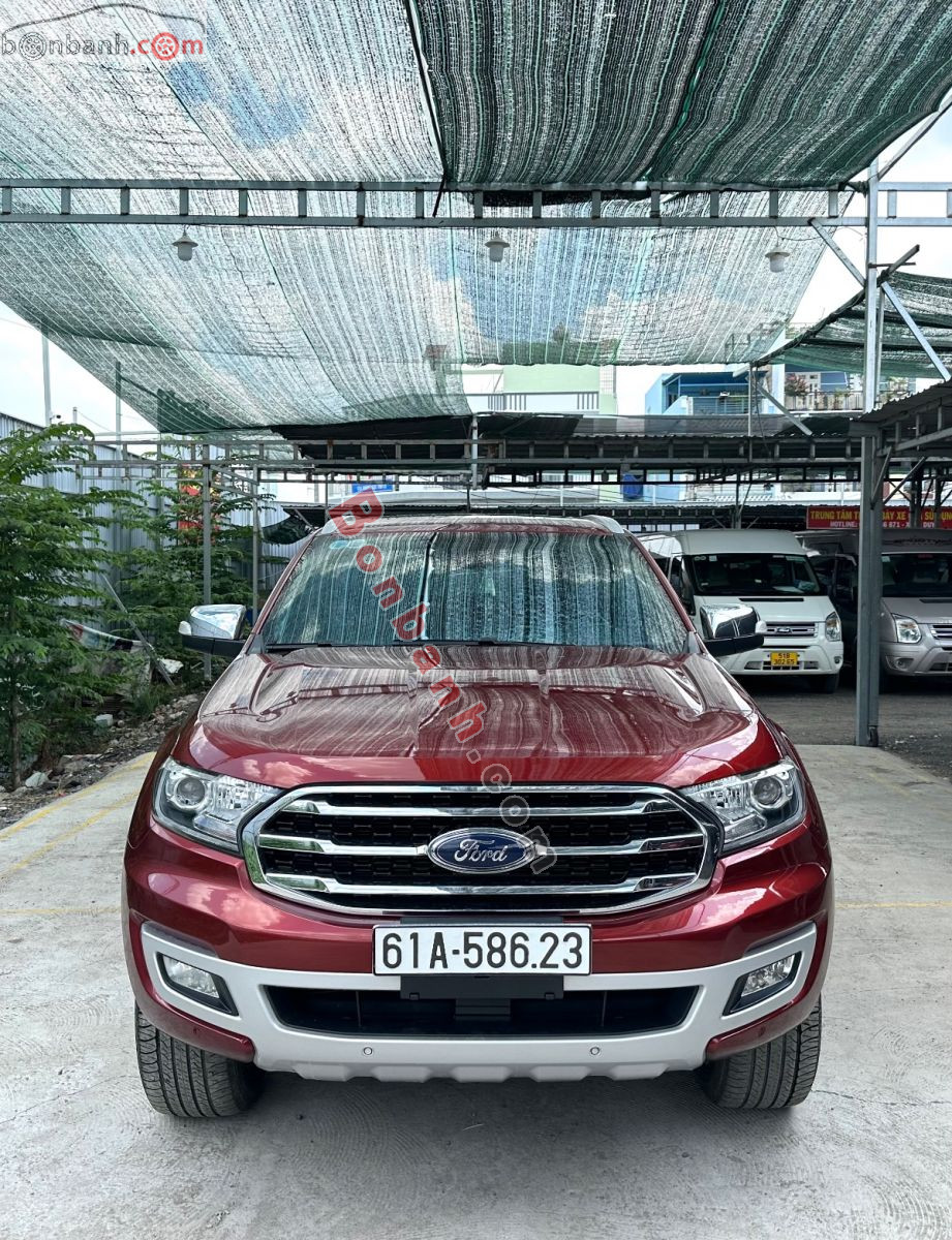 Bán ô tô Ford Everest Titanium 2.0L 4x4 AT - 2018 - xe cũ