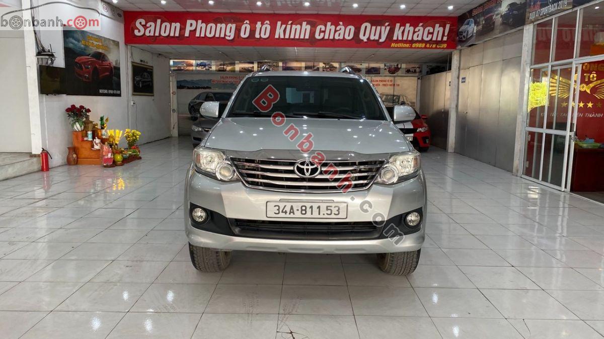 Bán ô tô Toyota Fortuner 2.7V 4x2 AT - 2012 - xe cũ