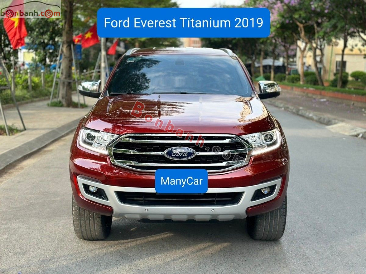 Bán ô tô Ford Everest Titanium 2.0L 4x2 AT - 2019 - xe cũ