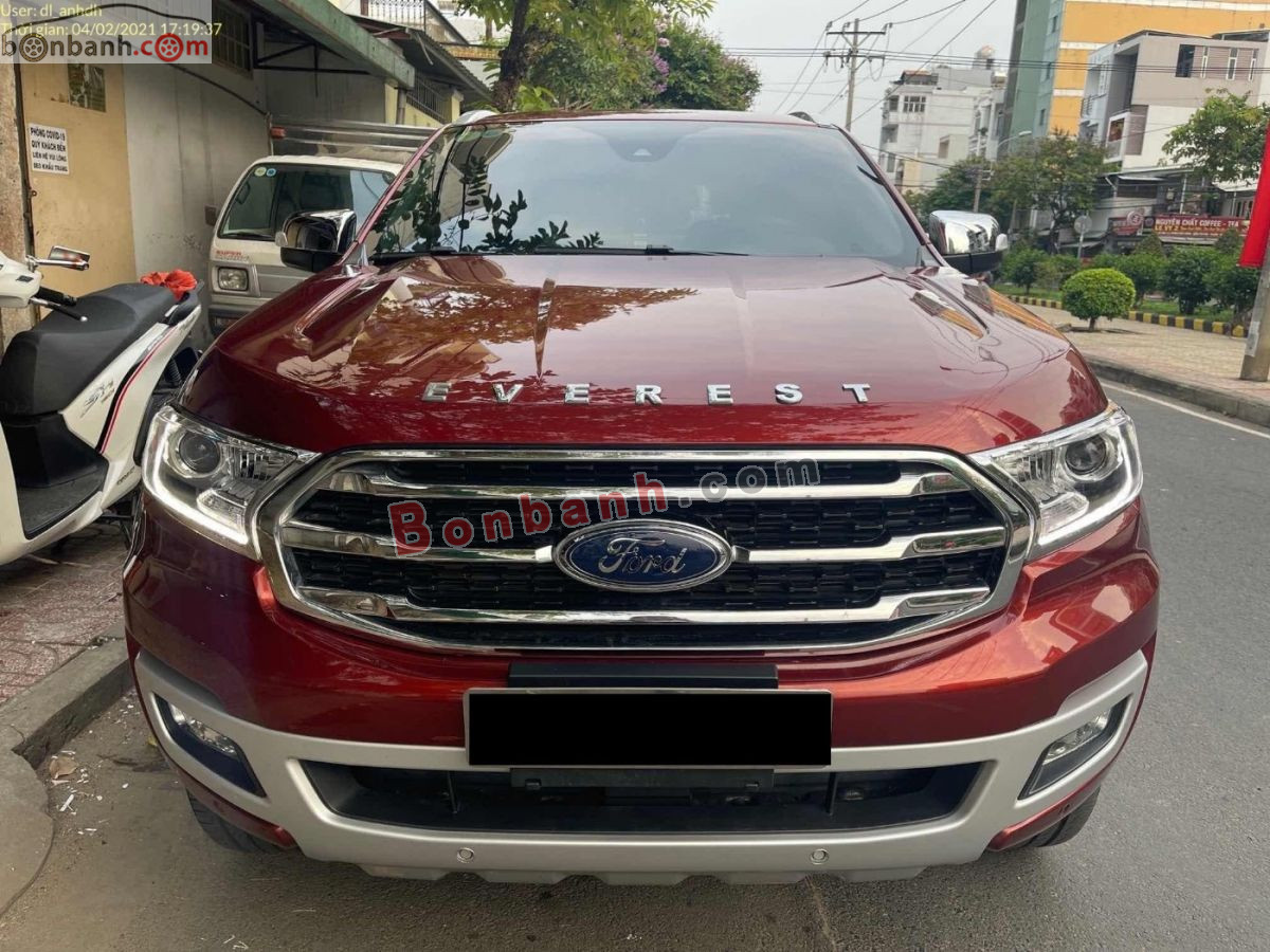 Bán ô tô Ford Everest Titanium 2.0L 4x4 AT - 2018 - xe cũ