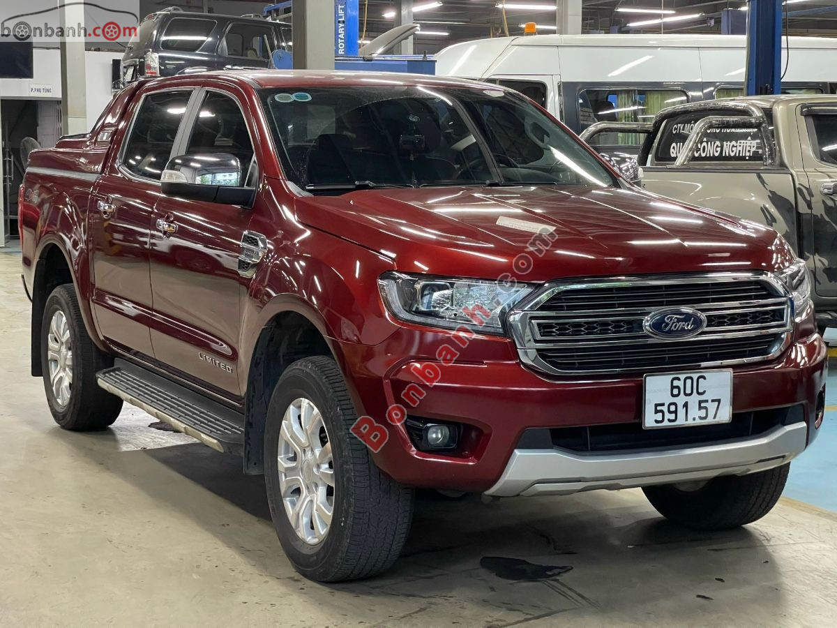 Bán ô tô Ford Ranger Limited 2.0L 4x4 AT - 2021 - xe cũ