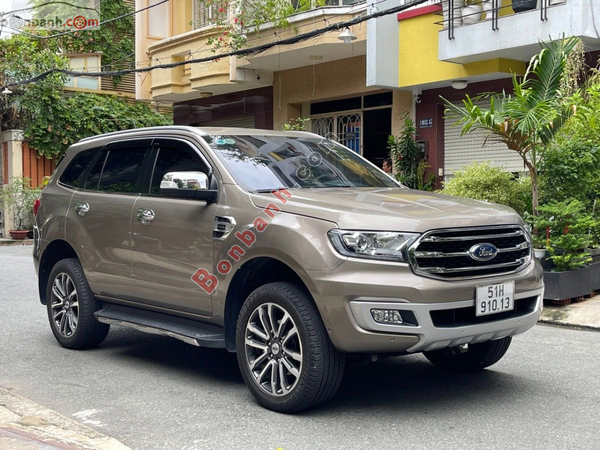 Bán ô tô Ford Everest Titanium 2.0L 4x4 AT - 2018 - xe cũ