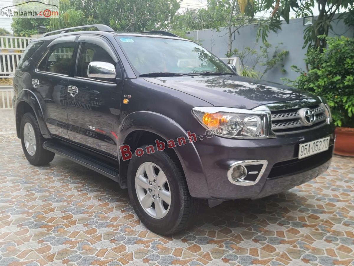 Bán ô tô Toyota Fortuner 2.5G - 2009 - xe cũ