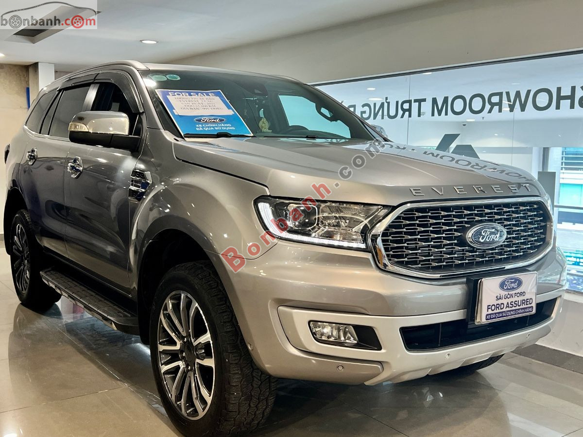 Bán ô tô Ford Everest Titanium 2.0L 4x4 AT - 2021 - xe cũ