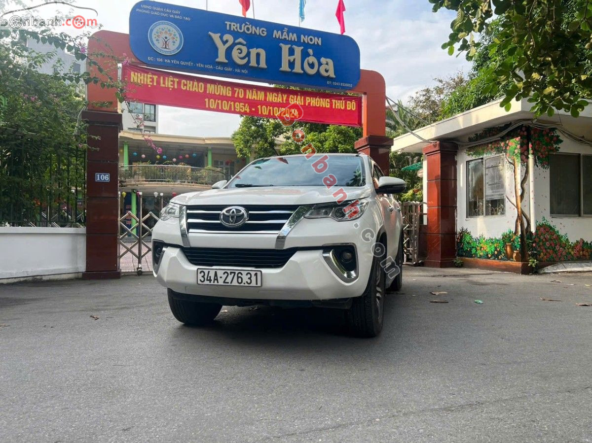 Bán ô tô Toyota Fortuner 2.4G 4x2 AT - 2018 - xe cũ