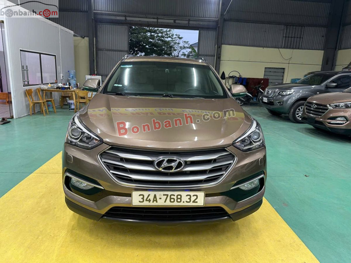 Bán ô tô Hyundai SantaFe 2.2L 4WD - 2017 - xe cũ