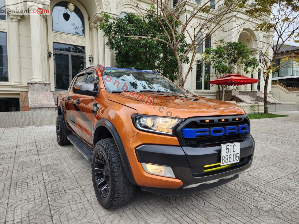 Bán ô tô Ford Ranger Wildtrak 3.2L 4x4 AT - 2016 - xe cũ