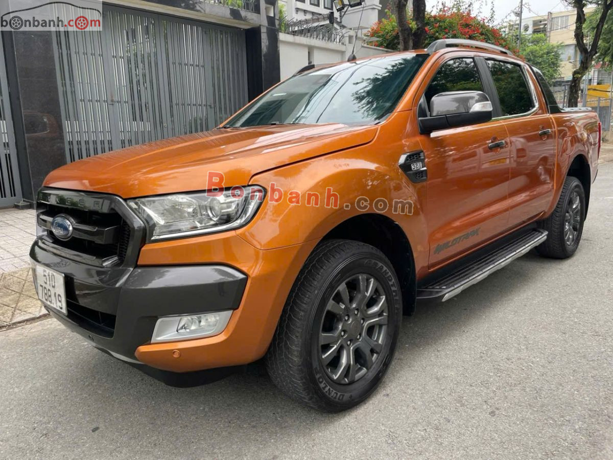 Bán ô tô Ford Ranger Wildtrak 3.2L 4x4 AT - 2016 - xe cũ