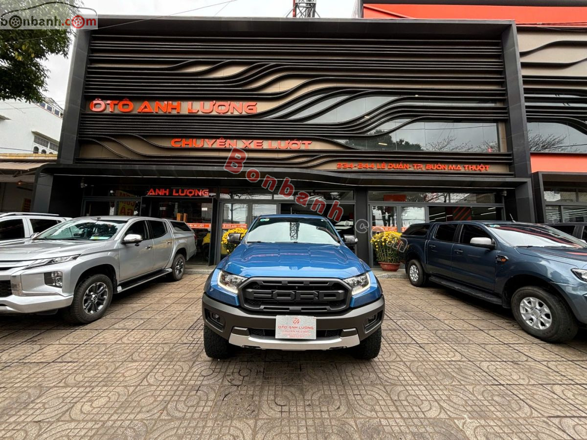 Bán ô tô Ford Ranger Raptor 2.0L 4x4 AT - 2021 - xe cũ