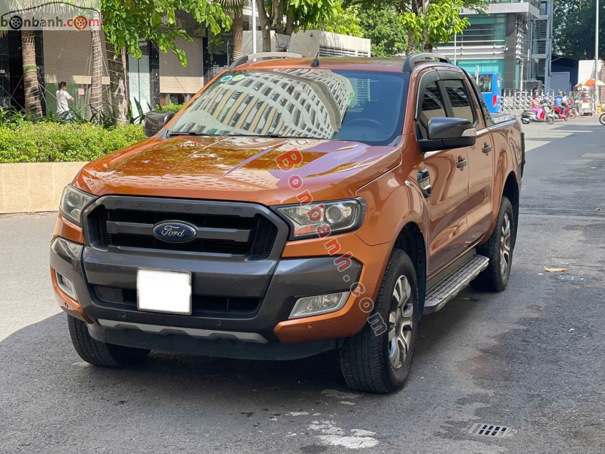 Bán ô tô Ford Ranger Wildtrak 3.2L 4x4 AT - 2016 - xe cũ