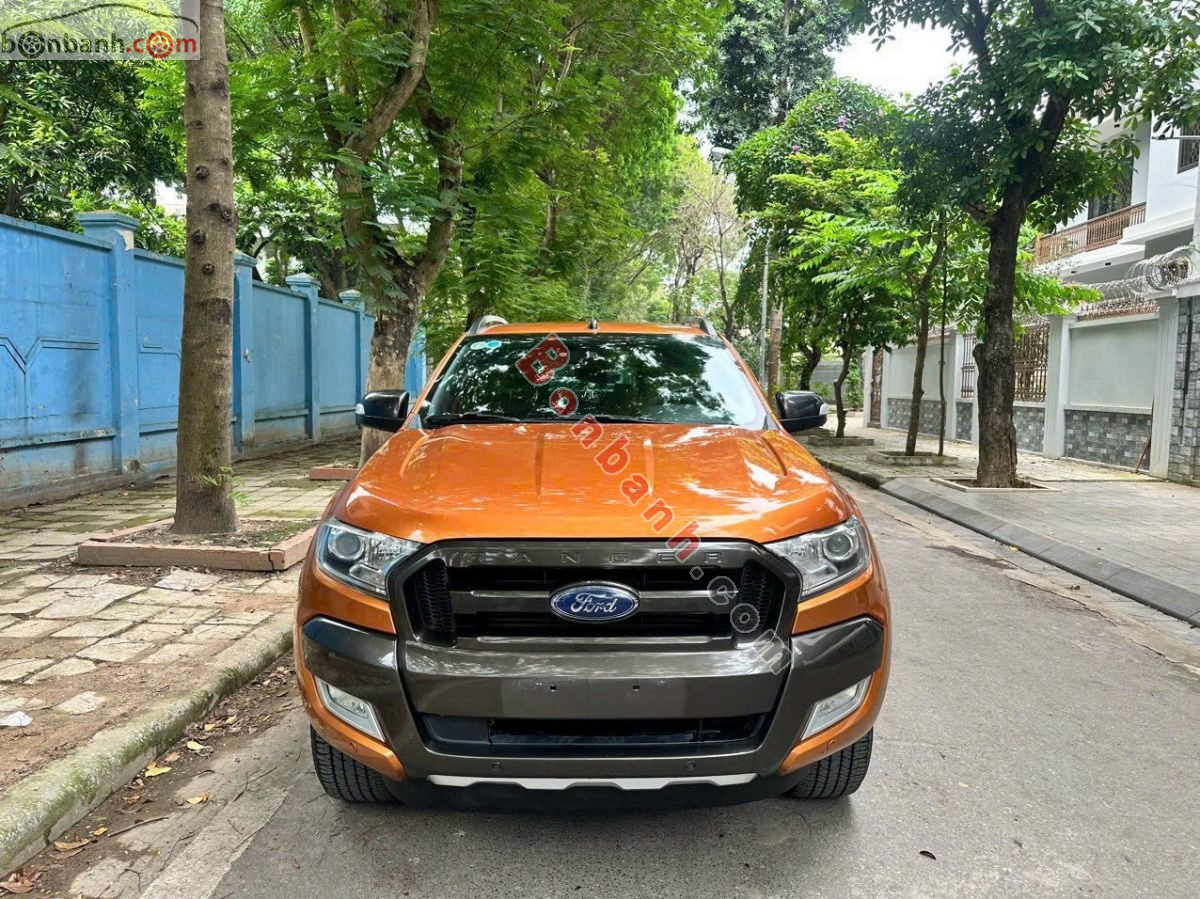 Bán ô tô Ford Ranger Wildtrak 3.2L 4x4 AT - 2017 - xe cũ