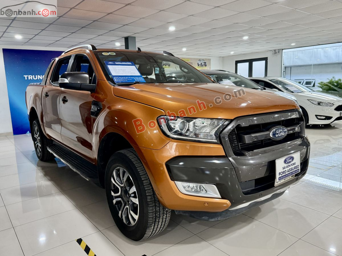 Bán ô tô Ford Ranger Wildtrak 3.2L 4x4 AT - 2016 - xe cũ