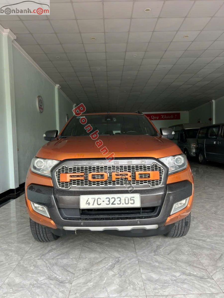 Bán ô tô Ford Ranger Wildtrak 3.2L 4x4 AT - 2016 - xe cũ