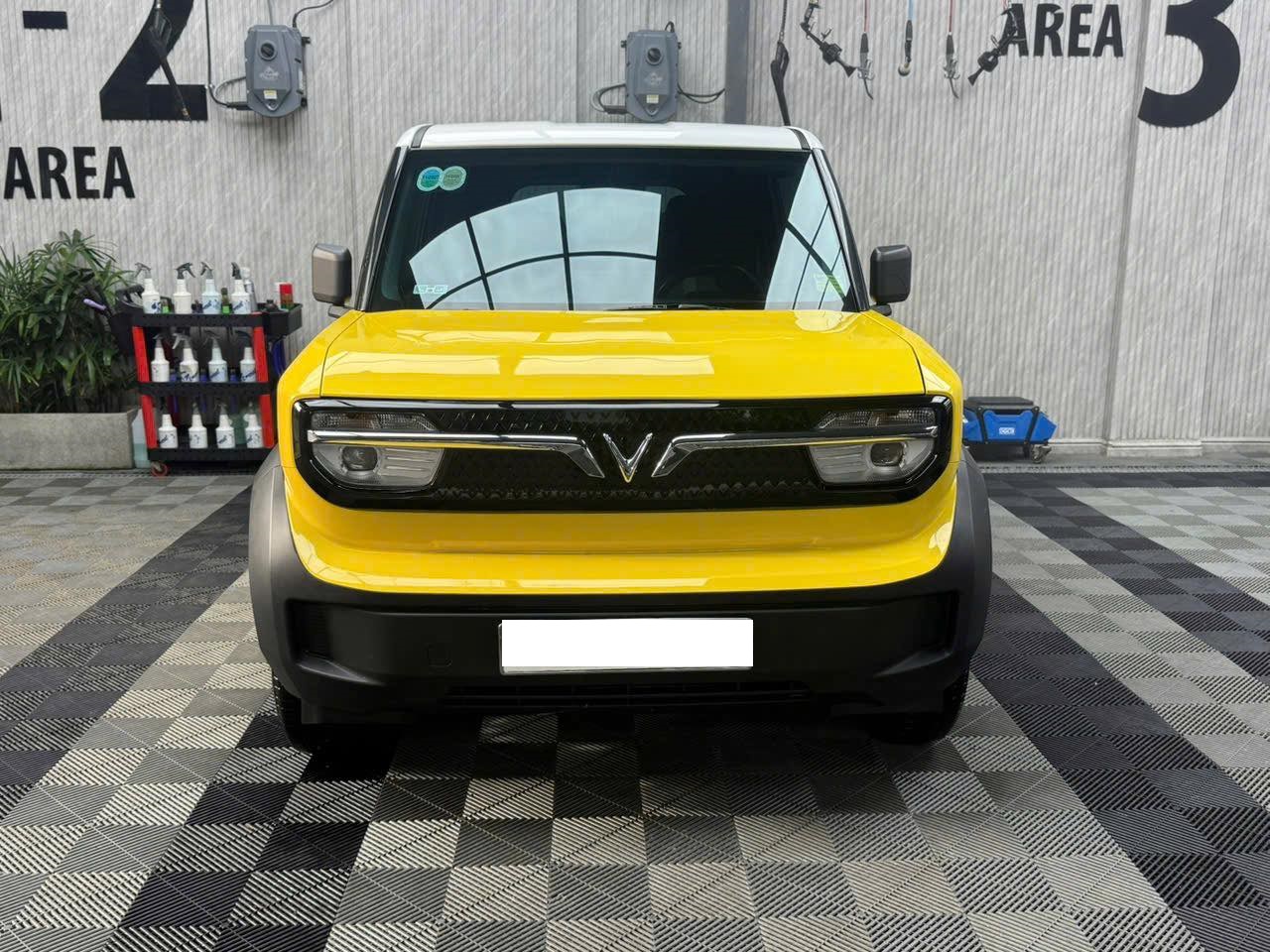 Bán VinFast VF3 sản xuất 2025, màu vàng, giá 225tr