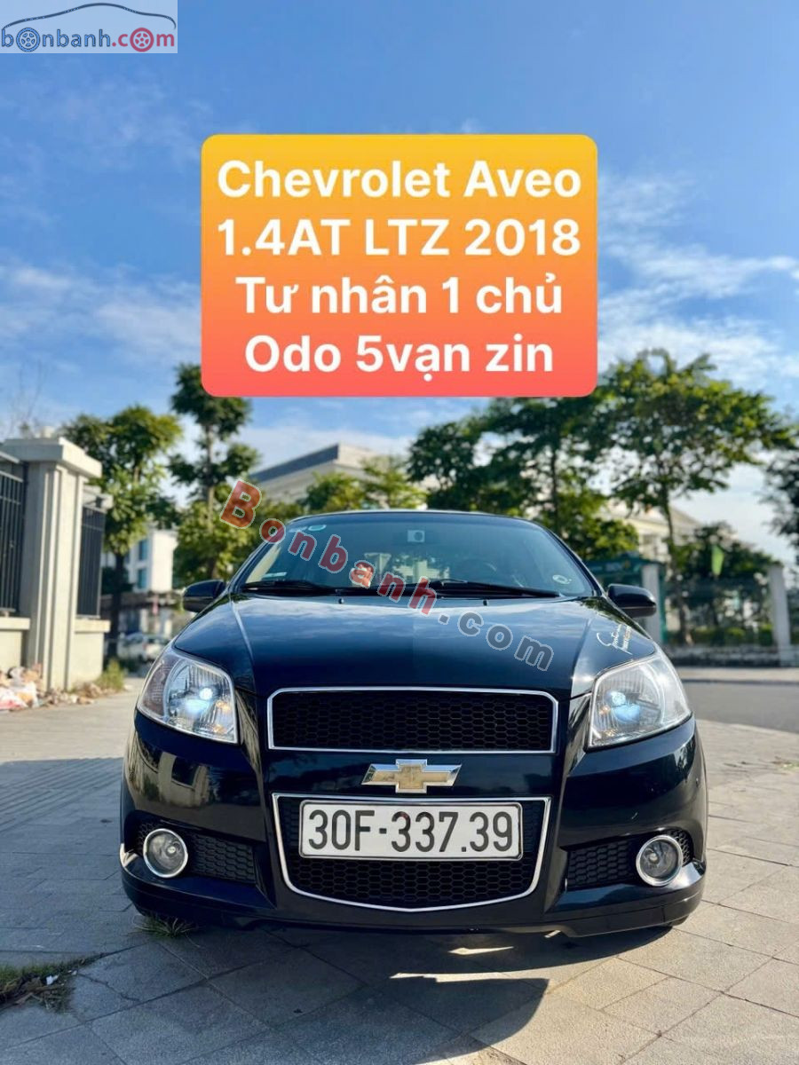 Bán ô tô Chevrolet Aveo LTZ 1.4 AT - 2018 - xe cũ