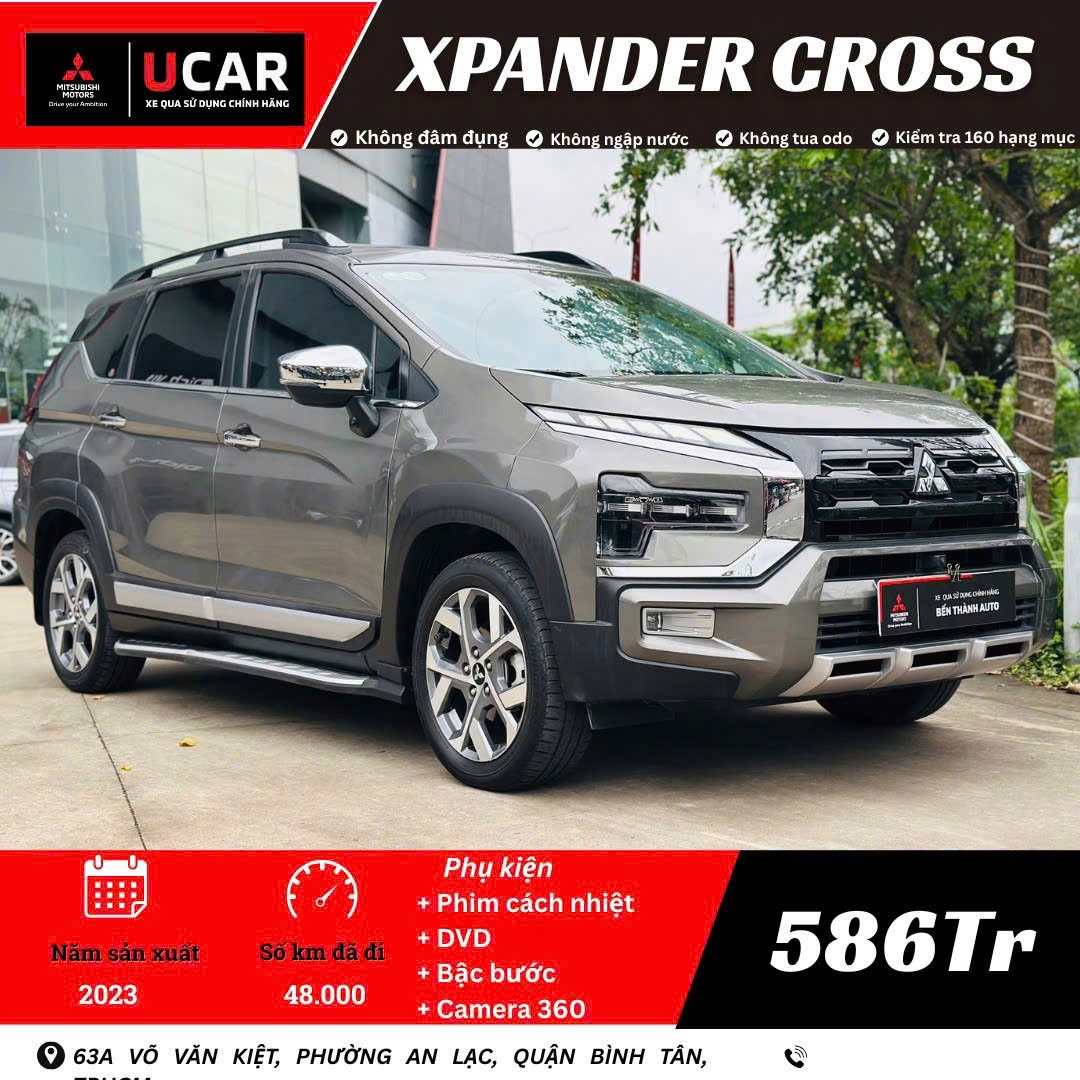 Xpander Cross 2023 màu Nâu sang trọng – Xe lướt cực mới, full option, nhập Indonesia