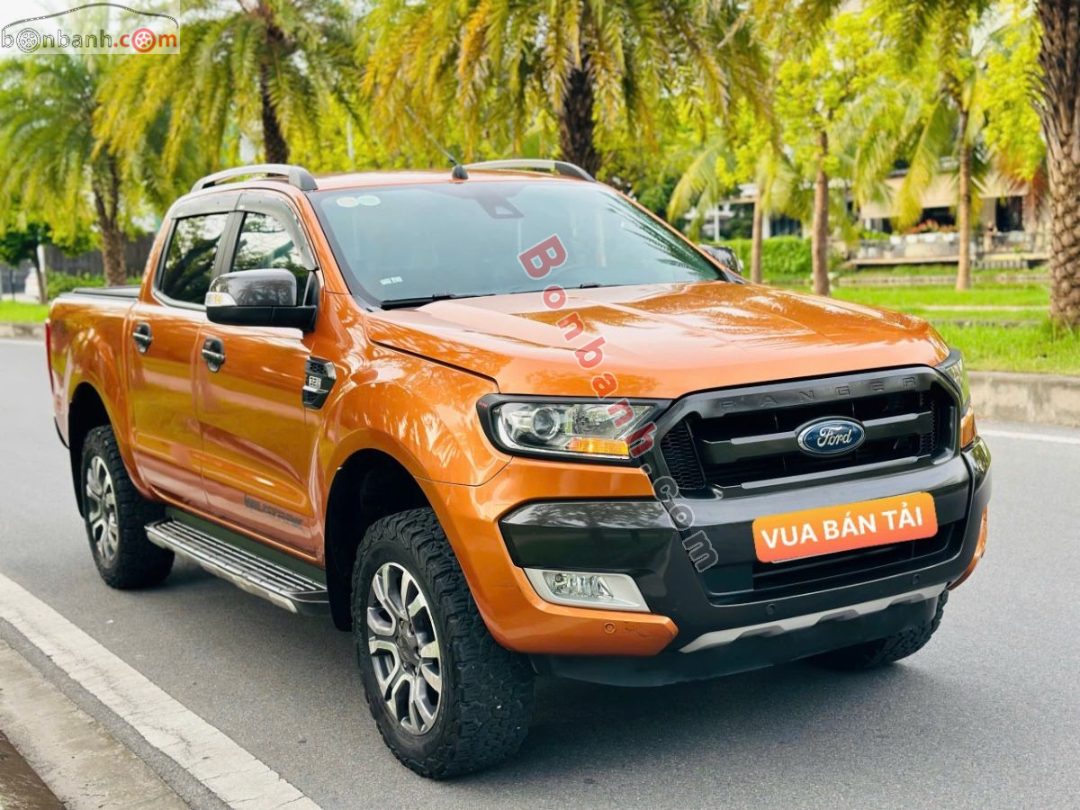 Bán ô tô Ford Ranger Wildtrak 3.2L 4x4 AT - 2016 - xe cũ