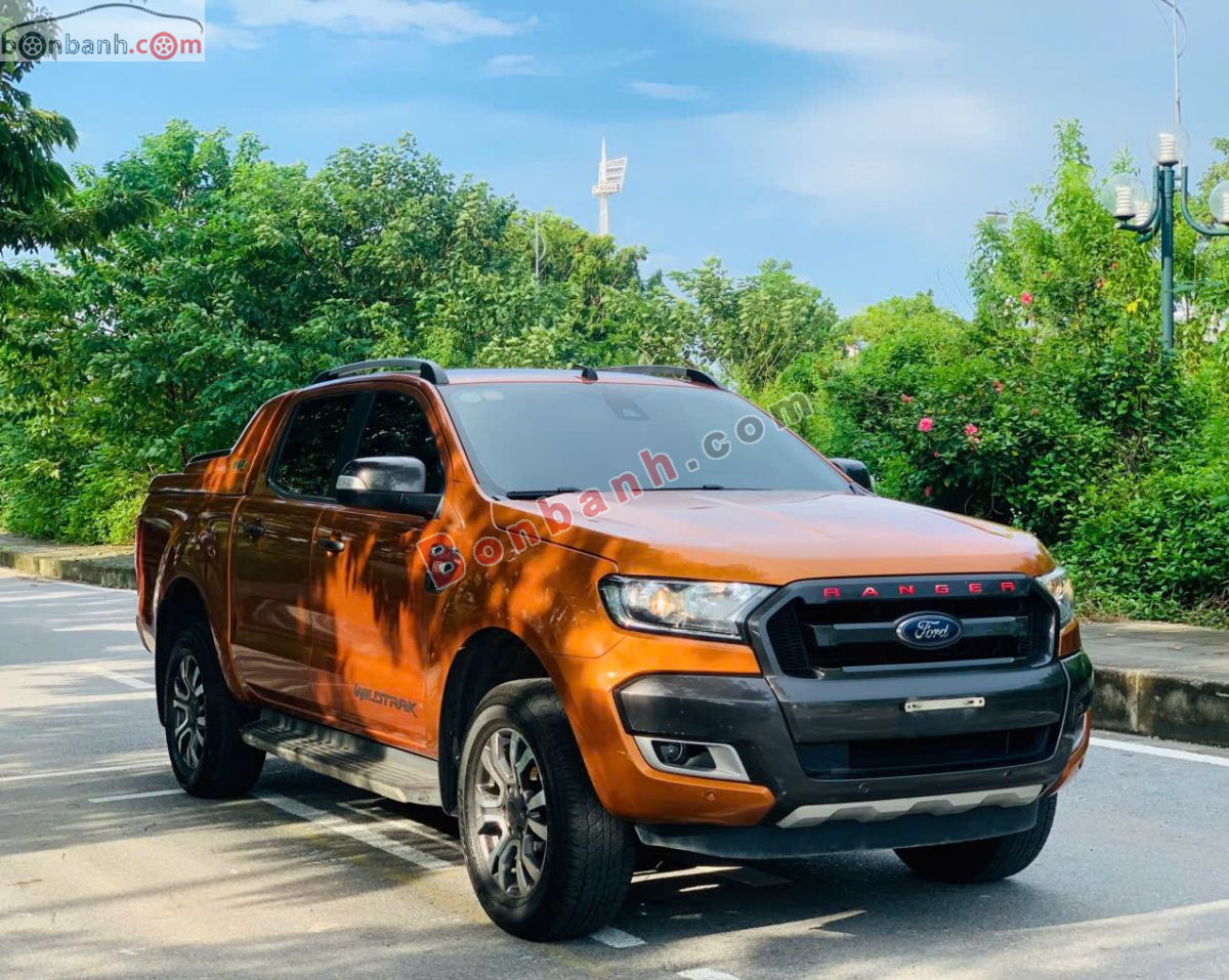 Bán ô tô Ford Ranger Wildtrak 3.2L 4x4 AT - 2017 - xe cũ