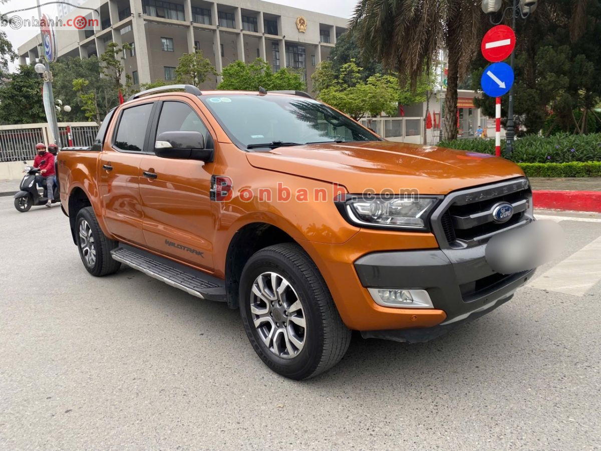 Bán ô tô Ford Ranger Wildtrak 3.2L 4x4 AT - 2016 - xe cũ