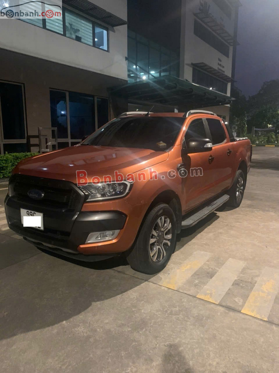 Bán ô tô Ford Ranger Wildtrak 3.2L 4x4 AT - 2017 - xe cũ
