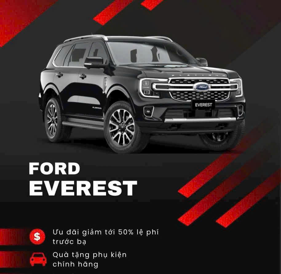 Ford chính hãng – Ưu đãi lớn trong tháng
