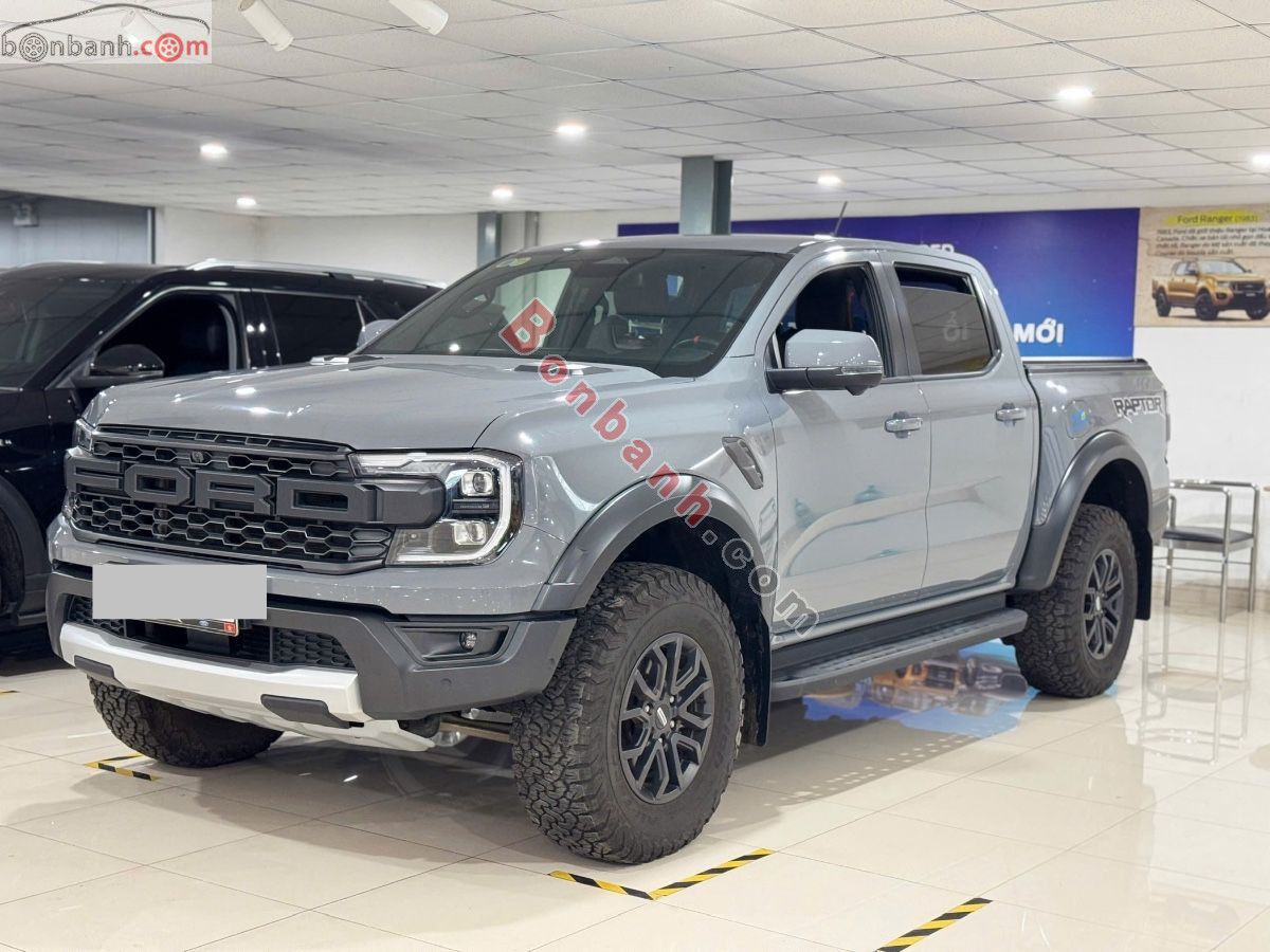 Bán ô tô Ford Ranger Raptor 2.0L 4x4 AT - 2023 - xe cũ