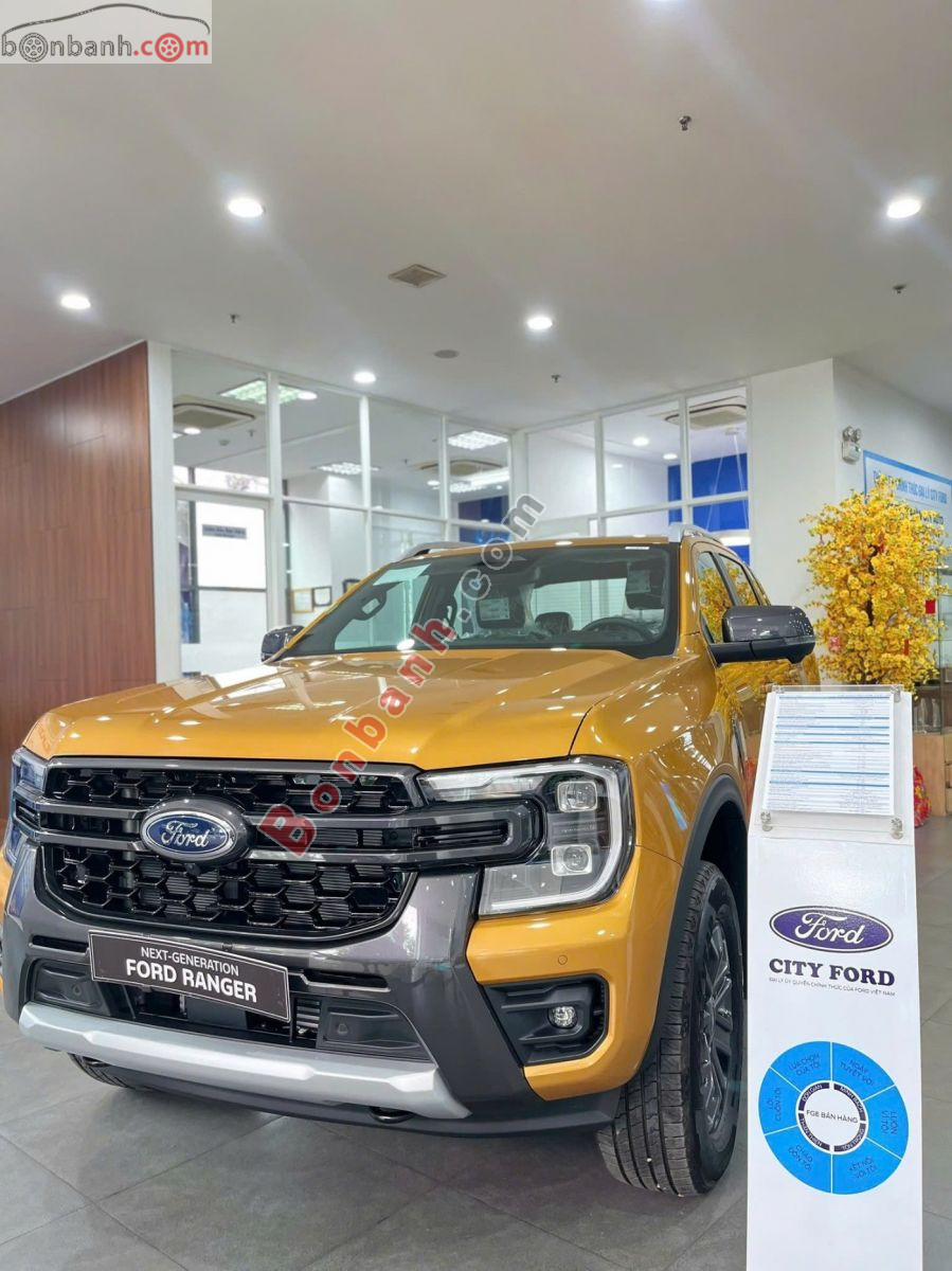 Bán ô tô Ford Ranger Wildtrak 2.0L 4x4 AT - 2025 - xe mới