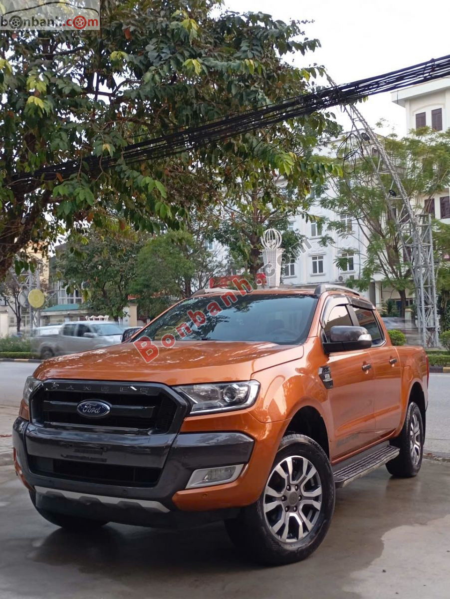 Bán ô tô Ford Ranger Wildtrak 3.2L 4x4 AT - 2017 - xe cũ