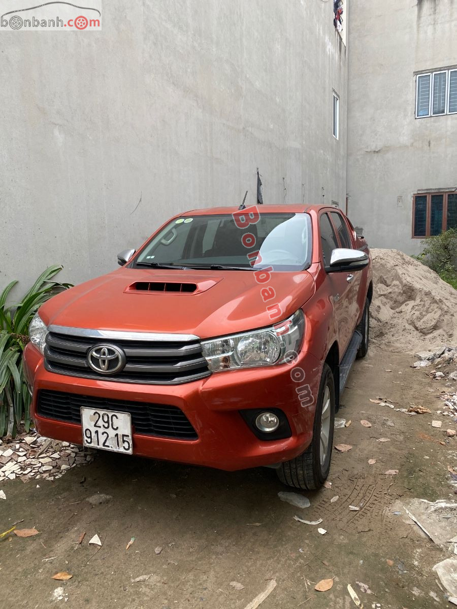 Bán ô tô Toyota Hilux 2.5E 4x2 MT - 2016 - xe cũ