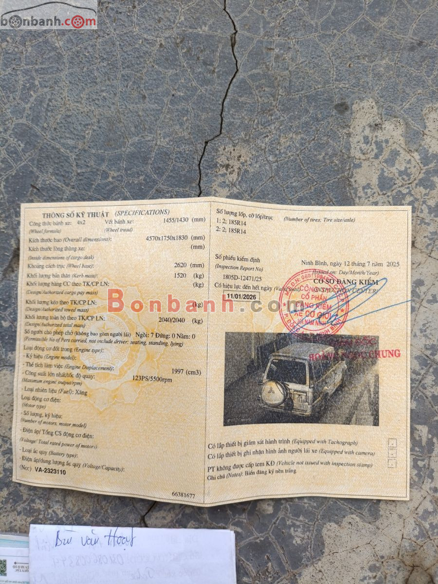 Bán ô tô Mitsubishi Jolie SS - 2004 - xe cũ