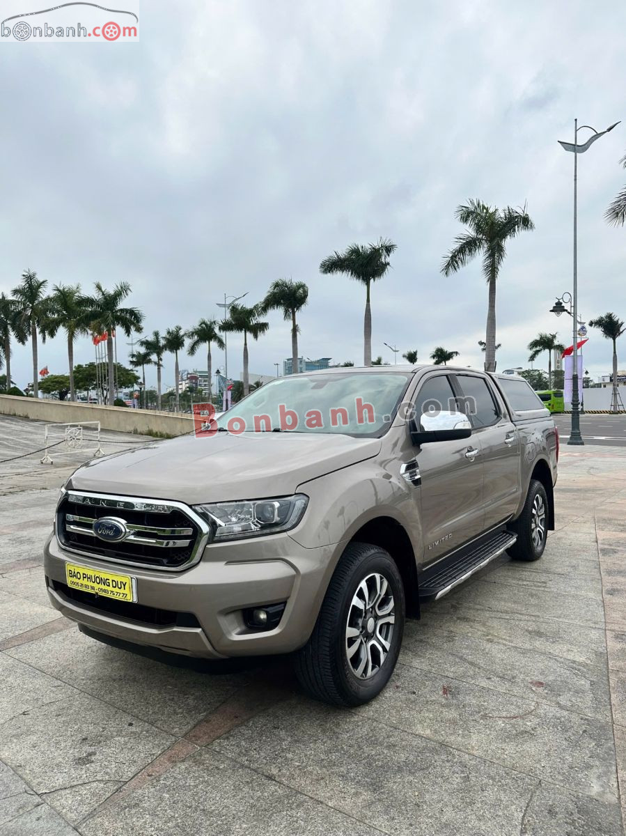 Bán ô tô Ford Ranger Limited 2.0L 4x4 AT - 2020 - xe cũ