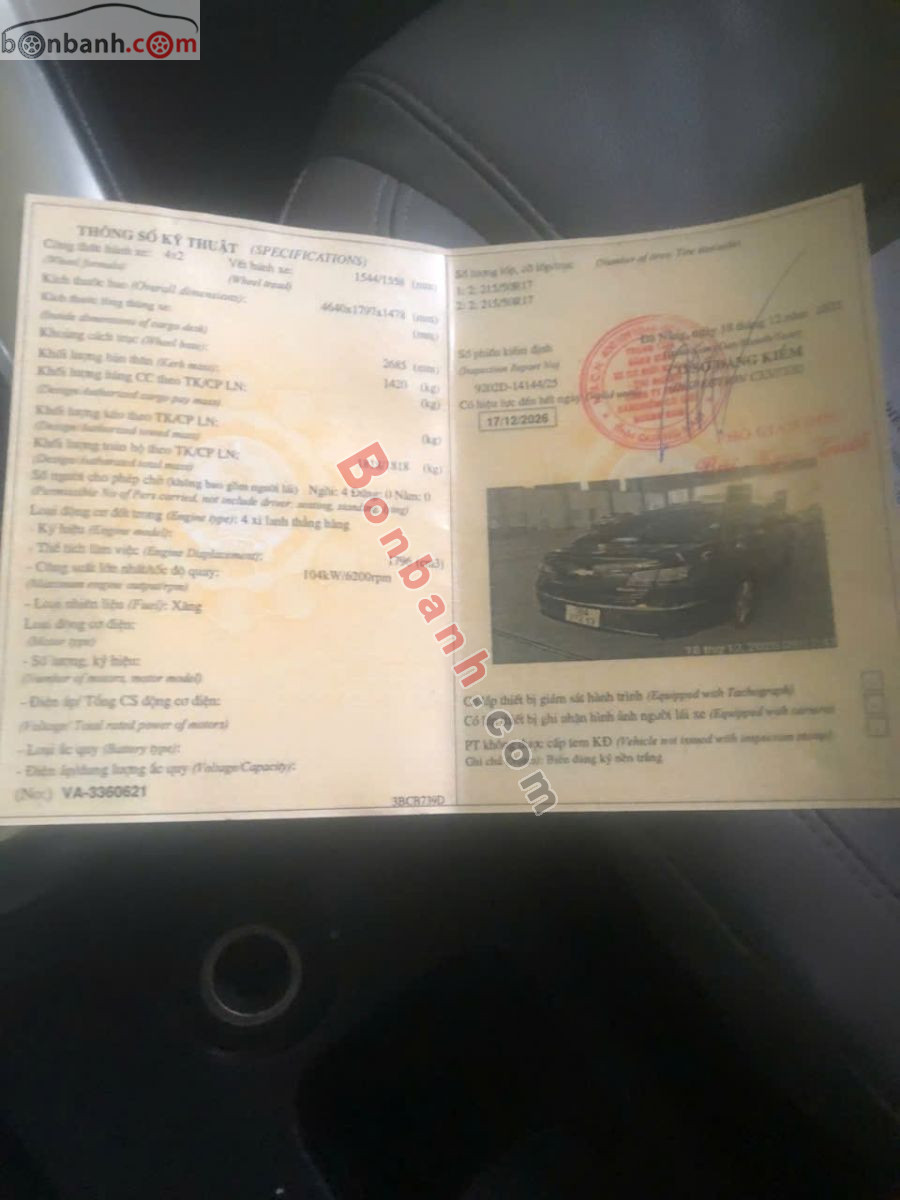 Bán ô tô Chevrolet Cruze LTZ 1.8 AT - 2016 - xe cũ