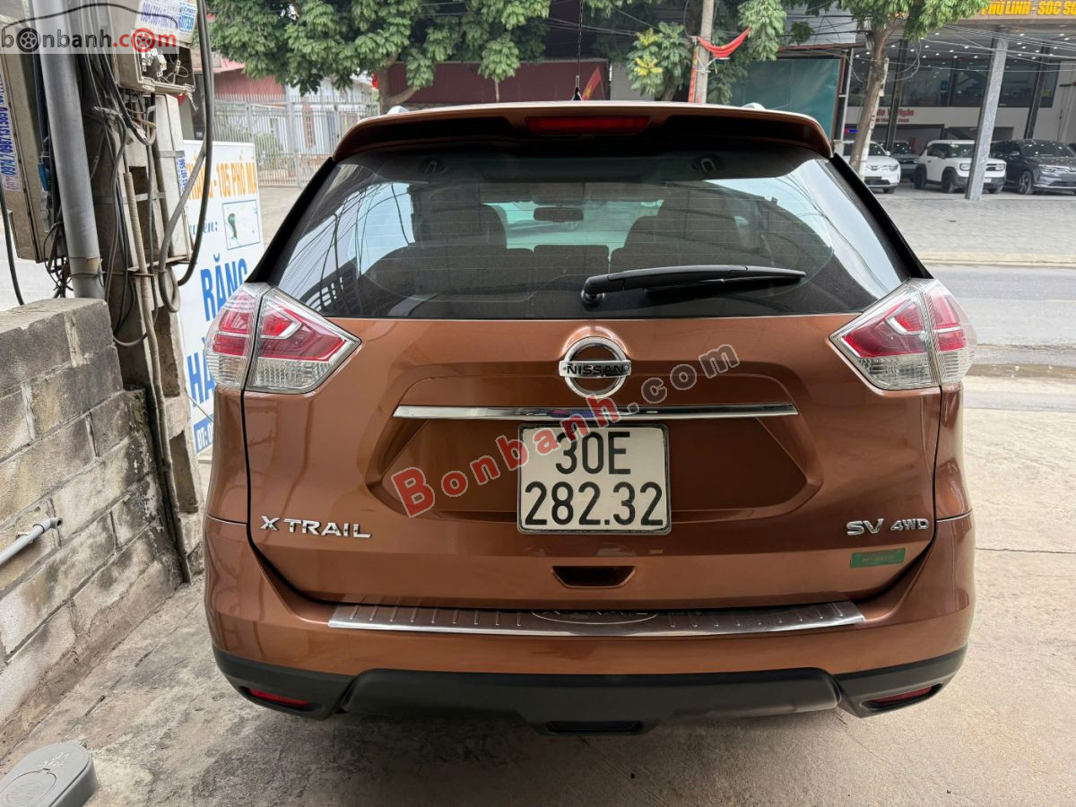 Bán ô tô Nissan X trail 2.5 SV 4WD - 2016 - xe cũ