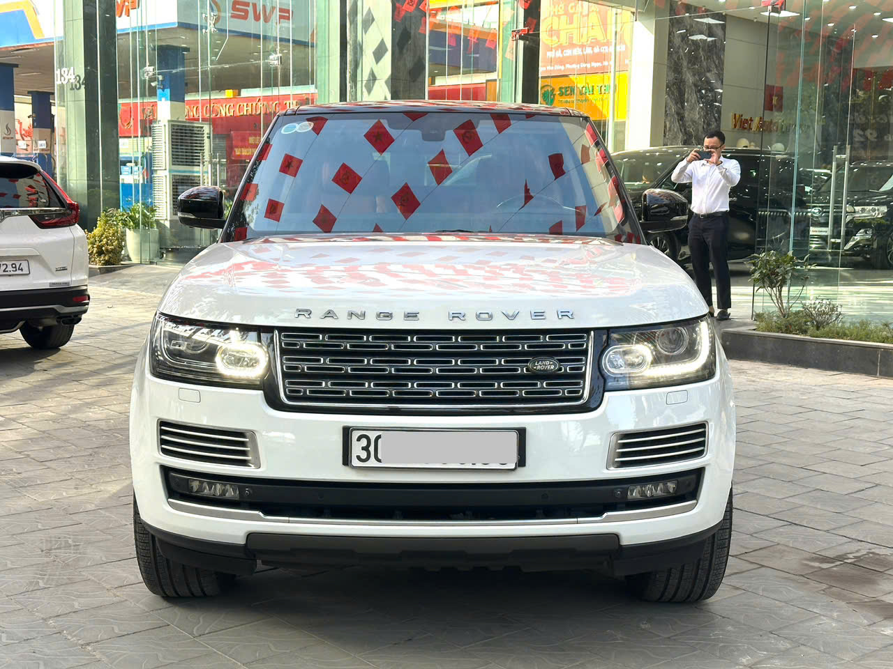 Bán LandRover Range Rover Autobiography LWB Black Edition  sản xuất 2015, màu trắng, nhập khẩu,