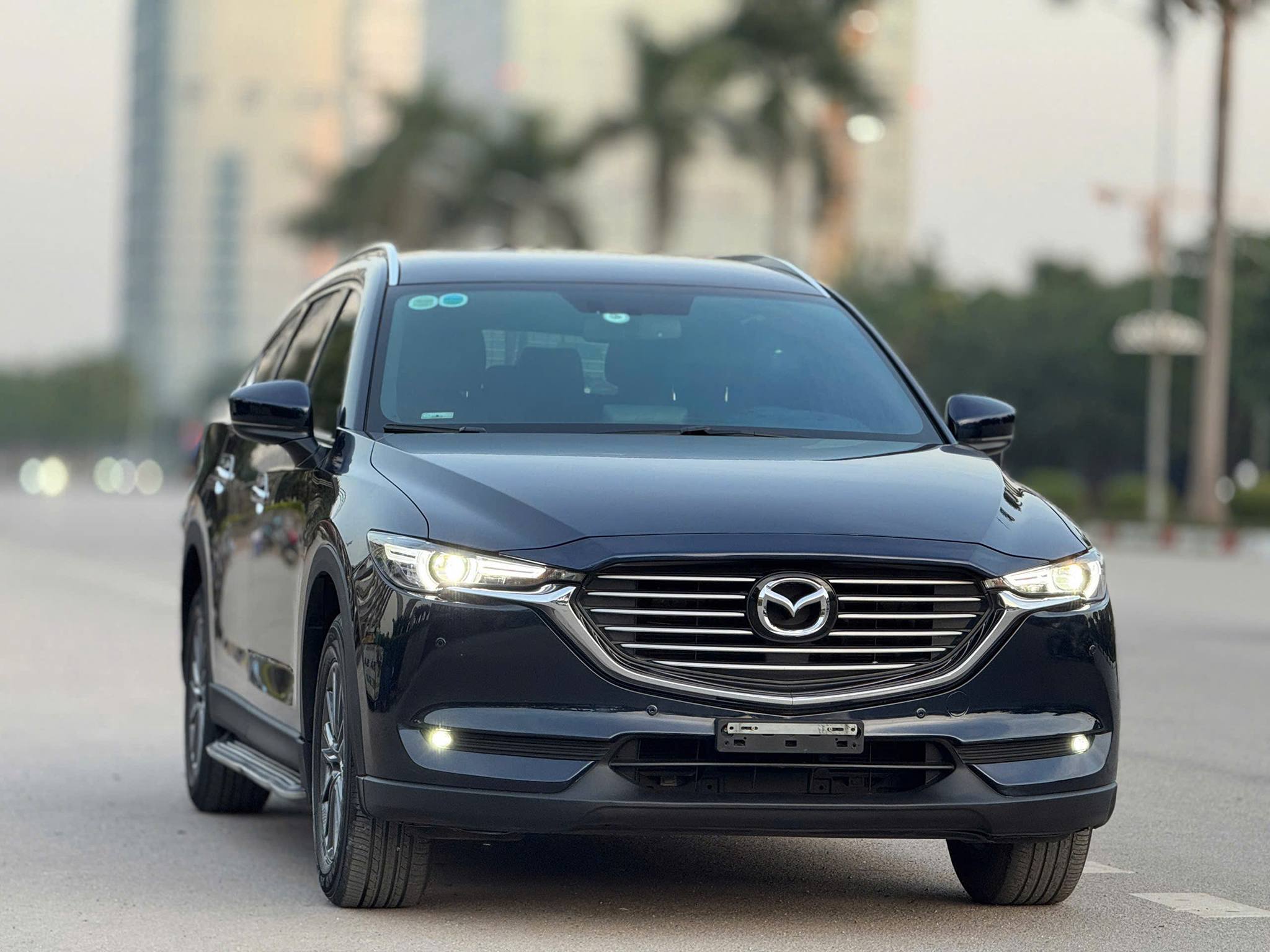 Bán xe Mazda CX 8 deluxe sản xuất năm 2021, màu đen